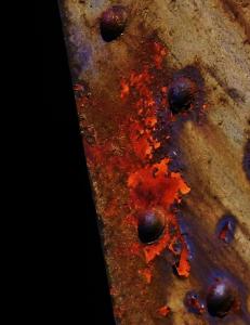 Artist,Photographer, Charles Lucas Creates The Gallery, Flames Of Rust
